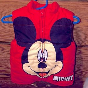 3T Mickey Zip-Up Vest! 🐭